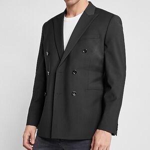 Slim Men’s double breasted blazer